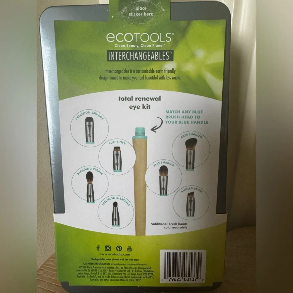 EcoTools Total Renewal Eye Kit with Green and Silver